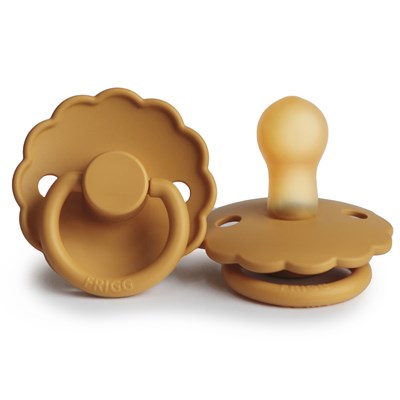 Frigg%20Daisy%20Kauçuk%20Emzik;%20%20%206-%2018%20AY%20/%20Renk:%20Honey%20Gold