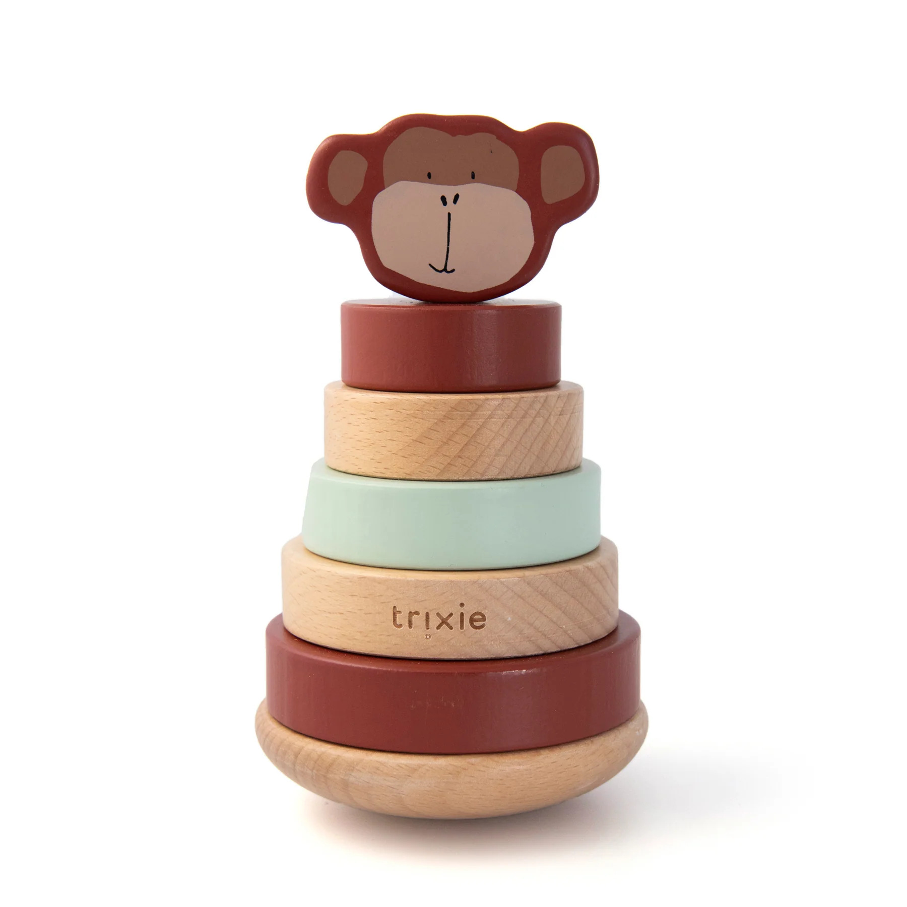 Trixie%20-%20Mr.%20Monkey%20Wooden%20Stacking%20Toy%20-%20Ahşap%20Oyuncak