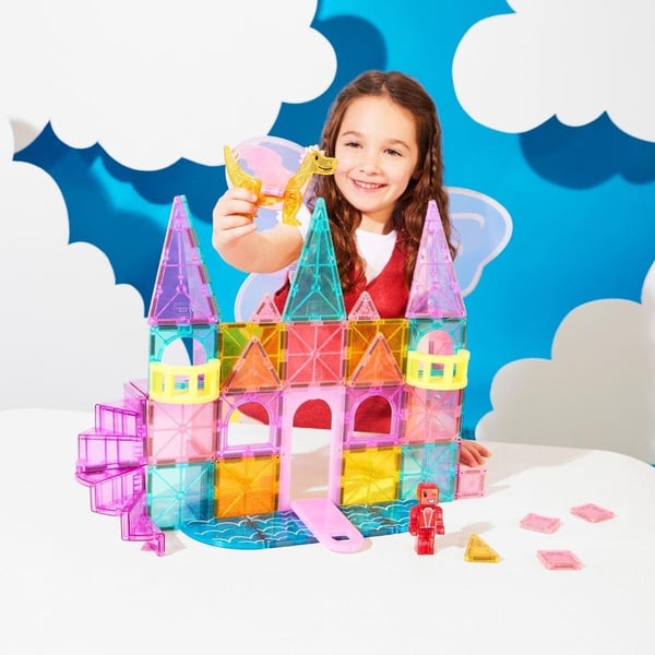 Magna-Tiles%20Castle%20DLX%20+%20microMAGS%20-%20Prenses%20Şatosu%2048%20Parça