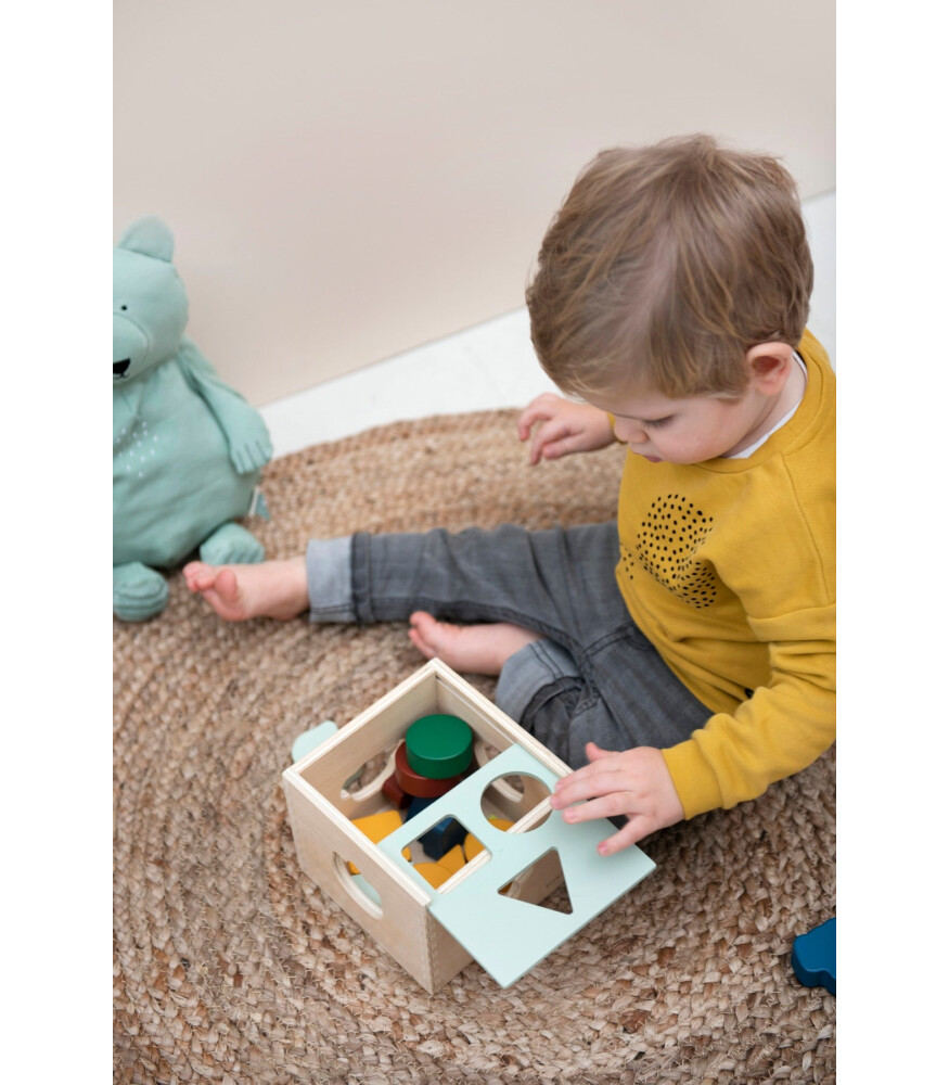 Trixie - Wooden Shape Sorter - Ahşap Şekil Ayırıcı Oyuncak