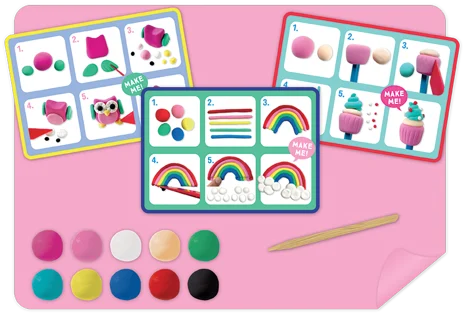 Floss%20&%20Rock%20Clay%20And%20Play%20Hava%20İle%20Kuruyan%20Kil%20Seti/%20Rainbow%20Fairy