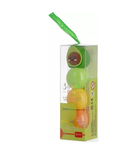 Legami%20Milano%20-%20Avokado%203in1%20Highlighter%20Fosforlu%20Kalem%20