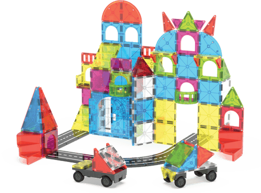 MAGNA- TILES® - City Center Manyetik Bloklar - 110 Parça