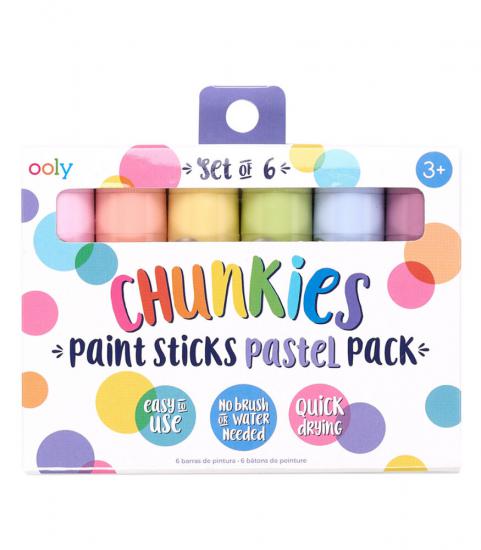 Ooly Chunkies Pastel Boya 6’lı Pastel Renkler