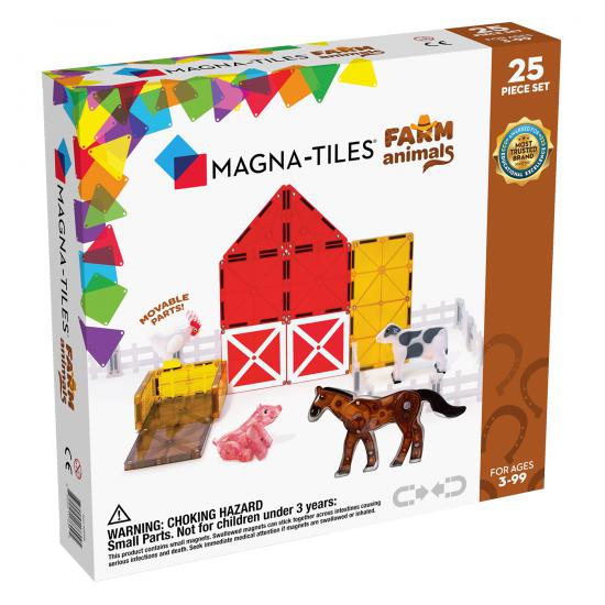 Magna-Tiles - Çiftlik Hayvanları - 25 Parça