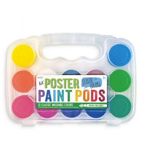 Ooly Lil Paint Pods 12’li Boya Seti Klasik Renkler
