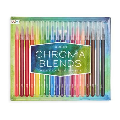 Ooly Chroma Blends Fırça Uçlu 18li Çok Amaçlı Kalem