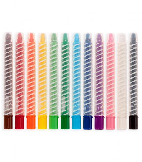 Ooly Twisty Stix 12li Yağlı Pastel Boya