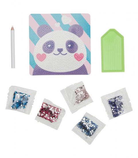 Ooly Razzle Dazzle Mini Kristal Sanat Seti - Pretty Panda