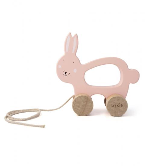 Trixie - Mrs. Rabbit - Ahşap İpli Araba