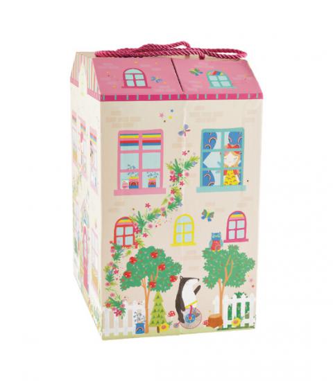 FLOSS & ROCK Ahşap Figürlü Oyun Kutuları / Rainbow