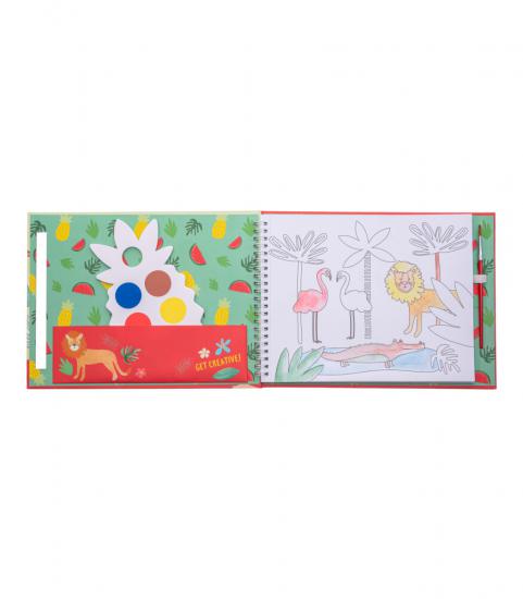 Floss & Rock Sulu Boyalı Boyama Kitabı