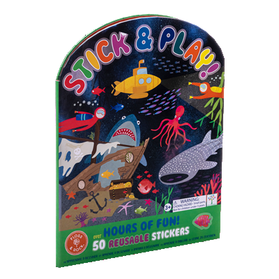 FLOSS & ROCK Tak Çıkart Sticker Oyun Sahnesi/ Dino