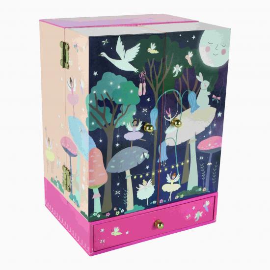 Floss & Rock Müzikli Gardrop Şeklinde Mücevher Kutusu / Enchanted