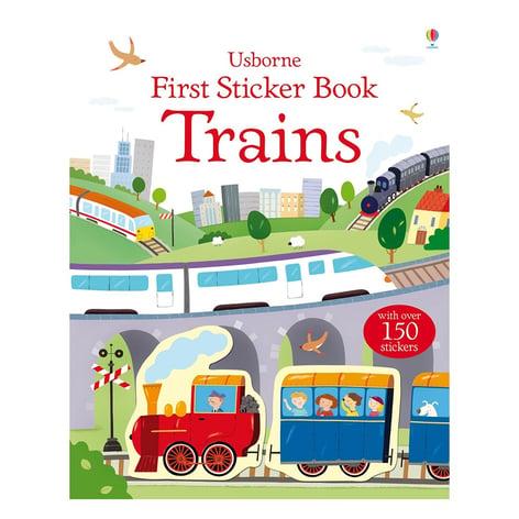 Usborne - First Sticker Book Trains