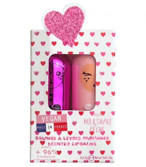 INUWET - RED LOVE 2’LI LIP BALM SETI