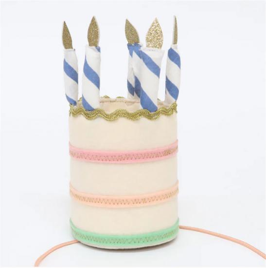 Meri Meri - Birthday Cake Hat - DoğumGünü Pastası Şapkası