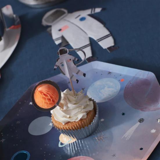 Meri Meri - Space Cupcake Kit - UzayCupcake Kiti -24lü