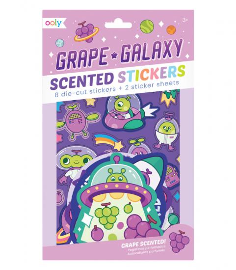 Ooly Kokulu Sticker Seti // Galaxy Grape