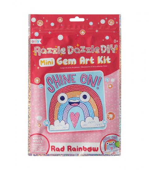 Ooly Razzle Dazzle Mini Kristal Sanat Seti - Rad Rainbow