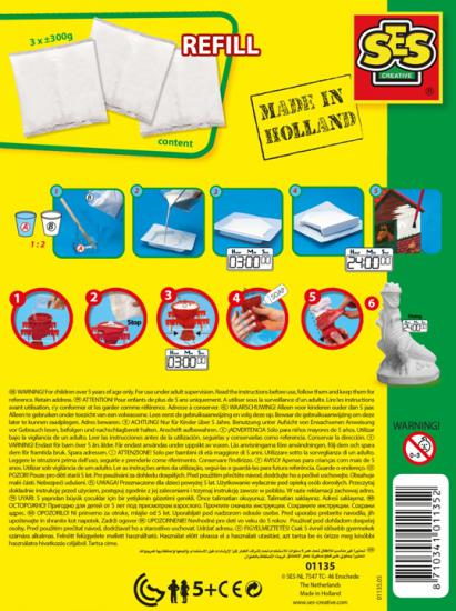 Kalıba Dök ve Boya - Yedek Alçı 900 gr