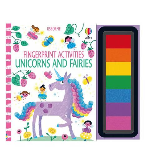  FINGERPRINTS ACTIVITIES - UNICORNS AND FAIRIES