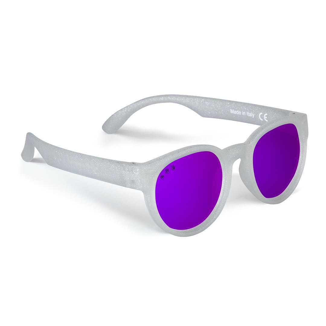 ROSHAMBO%20Round%20Model%20Starlite%20Gümüş%20Aynalı%20Mor%20Lens%20Çocuk%20Güneş%20Gözlüğü-%20Junior%20(4-12)